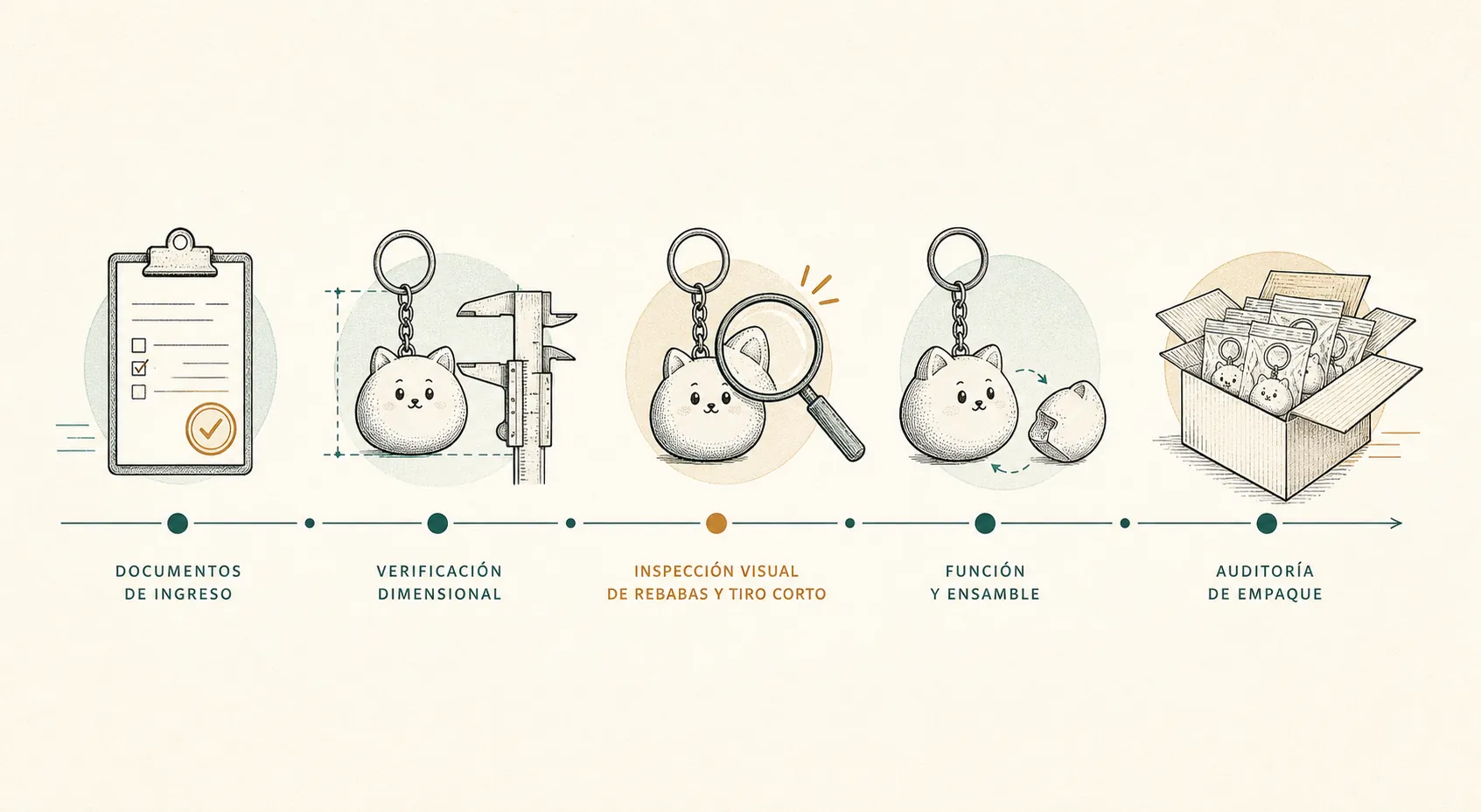 Explanatory diagram for llaveros squishy al mayoreo: preguntas de guía de compra para compradores de lla