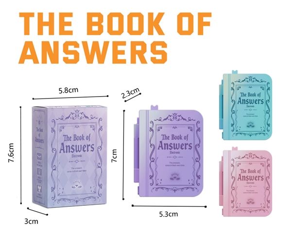 Libro de Respuestas Misteriosas Predictor Creativo