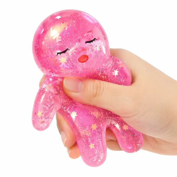 Muñeco Squishy Brillante Antiestrés TPR
