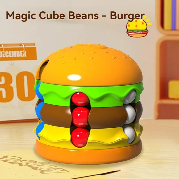 Cubo Mágico de Frijol Creativo Juguete Sensorial Antiestrés