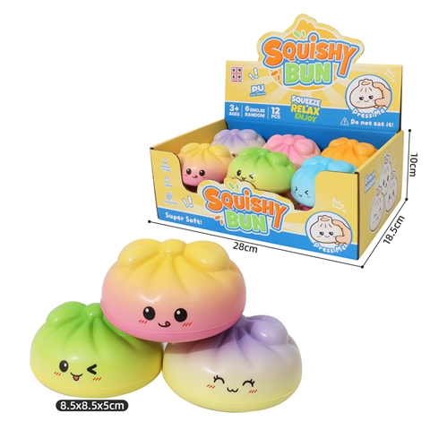 Display Box de Mini Bun Squishy Gradiente