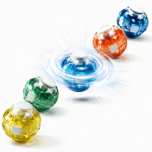 Trompo Giratorio de Cristal con Ventosa