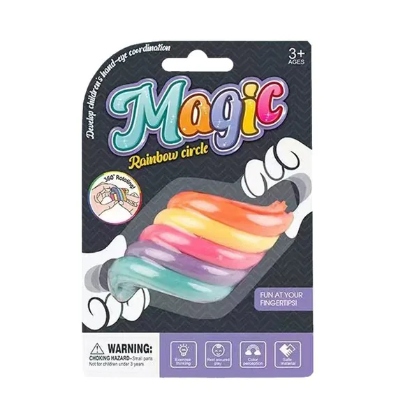 Anillo Giratorio Arcoíris Anti-Estrés – Mayoreo | MOQ 864