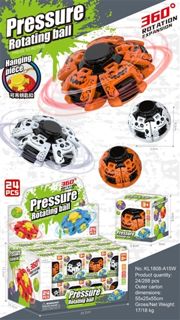 Trompo Giratorio Halloween – Spinning Gyroscope Temático Calabaza