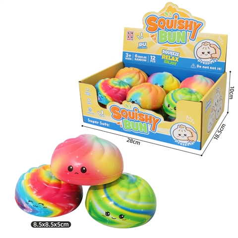 Display Box de Mini Squishy Arcoíris Conejito