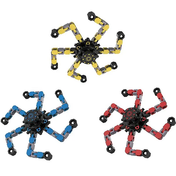 Trompo Giratorio de Dedo con Robot Deformable