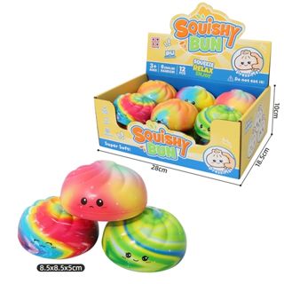 Display Box de Mini Squishy Arcoíris Conejito