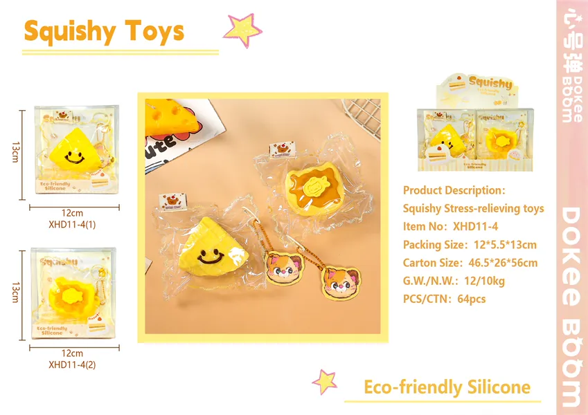 Set de Repostería Squeezable Fun – Juguete Sensorial Anti-Estrés de Silicona